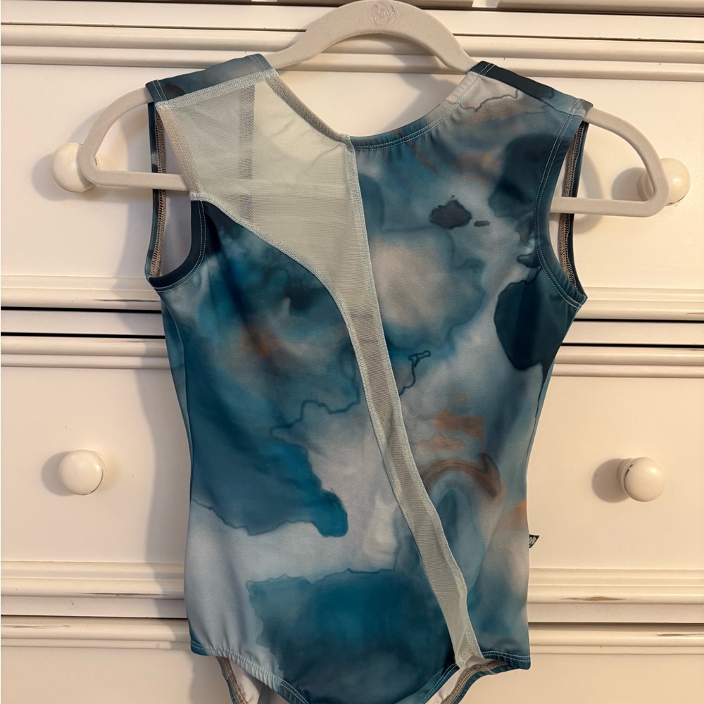Kids Blue Marble Patterned Luckyleo Size Medium